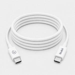 White PVC C2C USB Cable