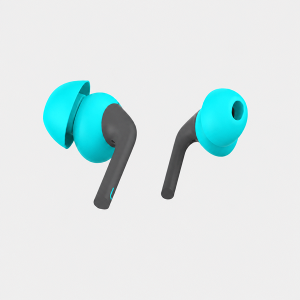 Wave bluetooth aptX codec Neckband Cyan